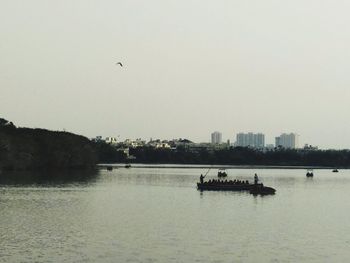 Boat in a river