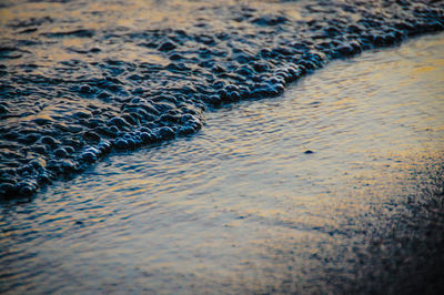 Full frame shot of sea shore