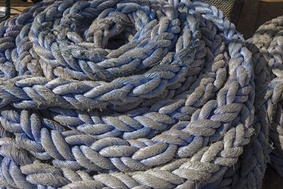 Full frame shot of ropes