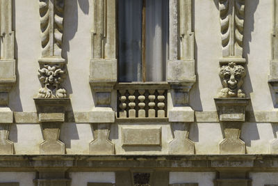 Low angle view of statue