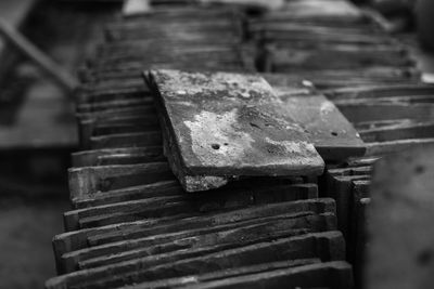 Close-up view of piano