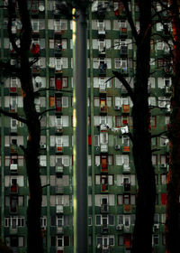 Full frame shot of residential building