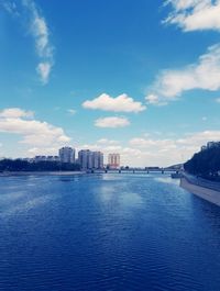 River with buildings in background