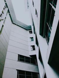 Low angle view of modern building