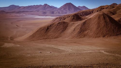 Scenic view of mountains