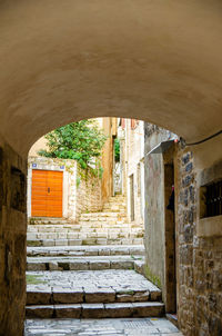 View of old building