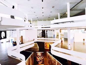 Interior of modern building