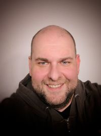 Portrait of smiling man