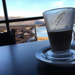 Close-up of drink against blurred background