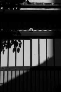 Close-up of window on building