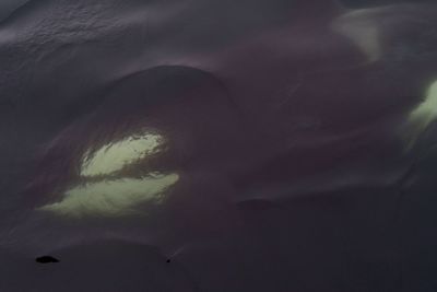 Close-up of storm clouds in sky