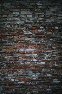 Full frame shot of brick wall