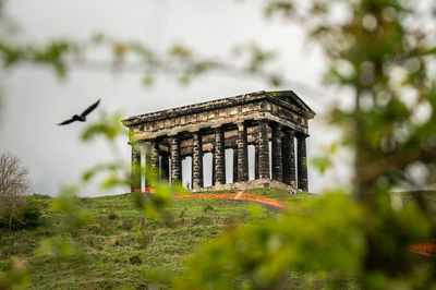 Low angle view of old building