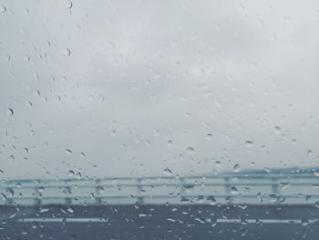 Close-up of water drops on the background