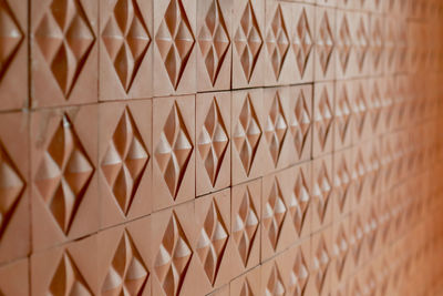 Full frame shot of patterned wall