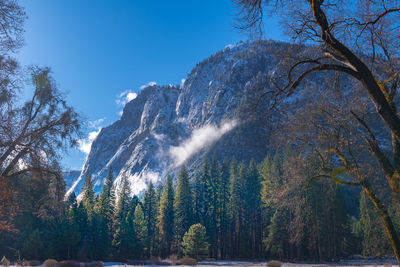 Scenic view of mountain against sky