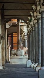 Corridor of building