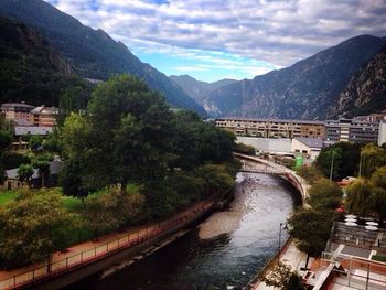 Bridge over river