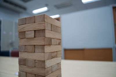 Close-up of stuffed toy on table