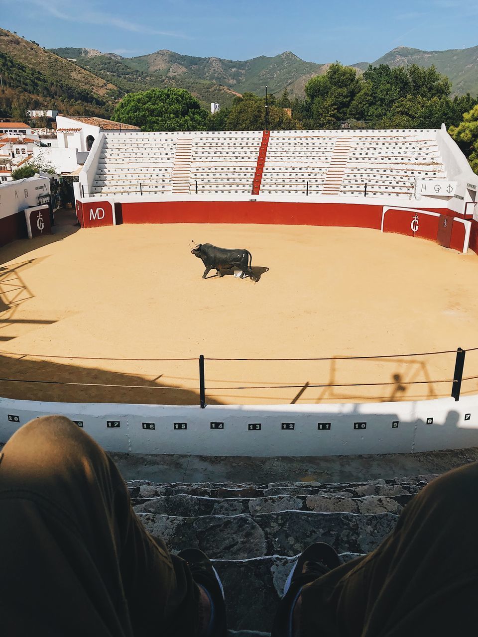 LOW SECTION OF PEOPLE ON ROOF