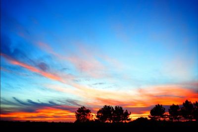 Scenic view of landscape against cloudy sky