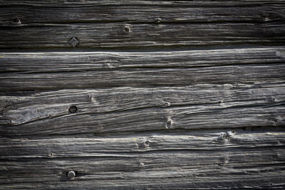 Wooden logs of an old house. close-up. weathered natural gray wood texture. background. 