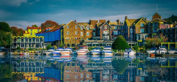 Buildings with waterfront