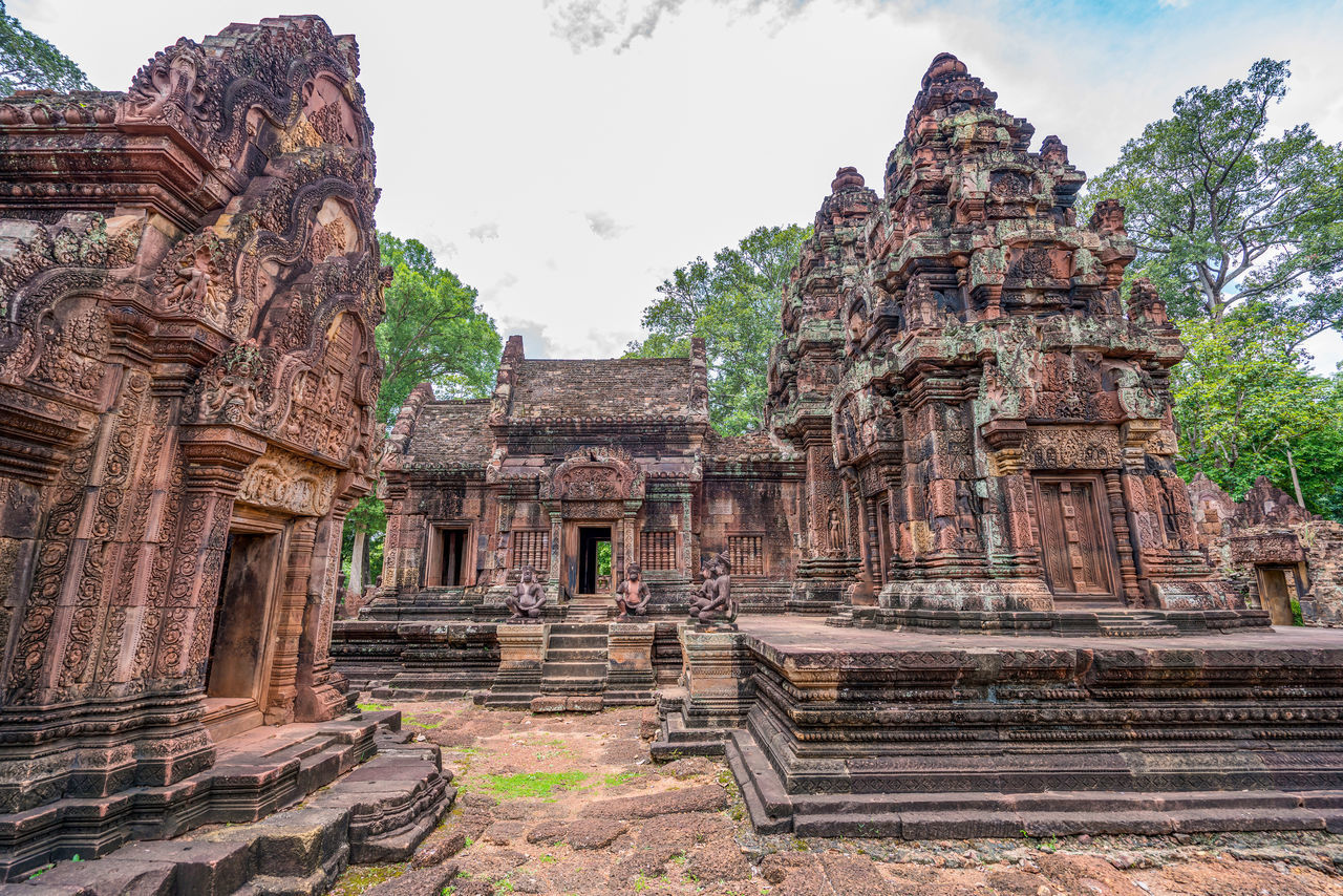 VIEW OF OLD TEMPLE