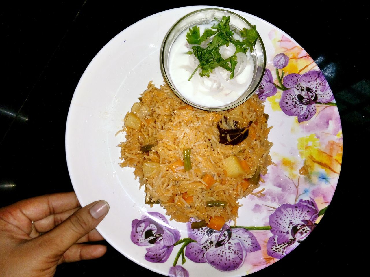 Vegetable briyani