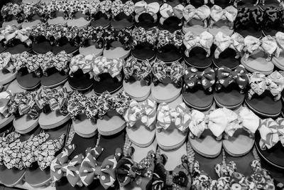 Close-up of decorations hanging