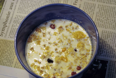 Close-up of food in bowl