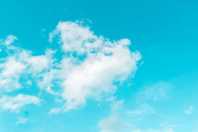 Low angle view of clouds in sky