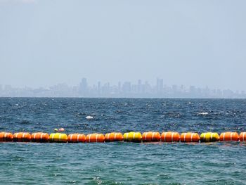 City at waterfront