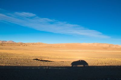 View of a desert