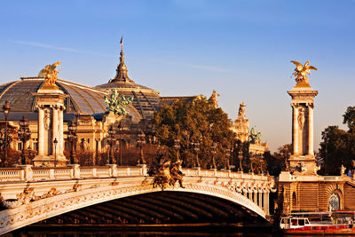 Historical building against sky in city