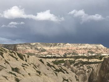 Panoramic view of landscape against sky