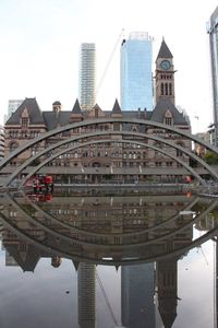 View of modern buildings against sky
