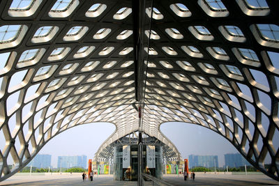 Low angle view of office building