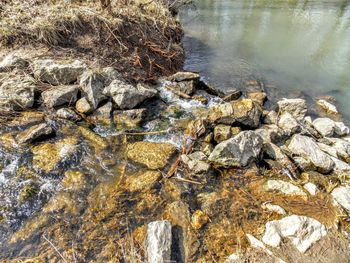 Full frame shot of rocks