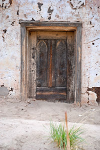 Exterior of old building