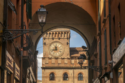 Low angle view of old building