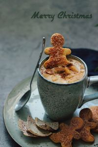 Close-up of object on table