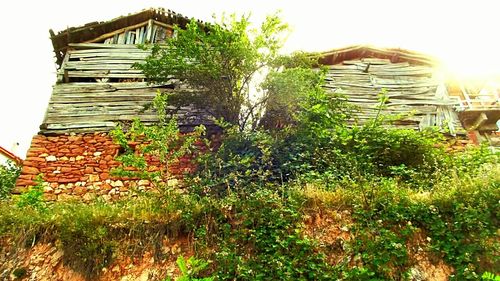 Low angle view of built structure