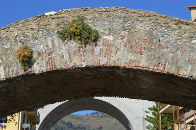 Low angle view of built structure