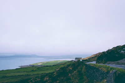 Scenic view of sea and sky