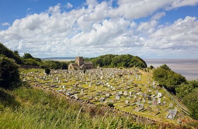 St andrew's church clevedon, north somerset, united kingdom. location of tv series broadchurch.