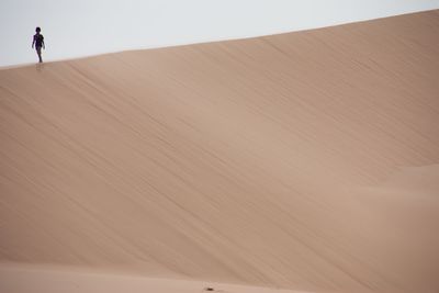 People in desert
