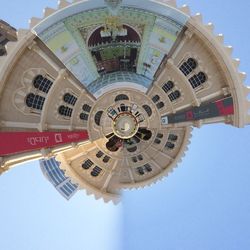 Low angle view of clock tower