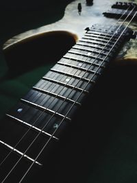 Close-up of guitar