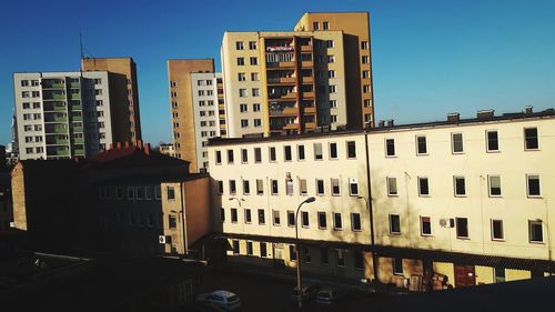 View of buildings in city